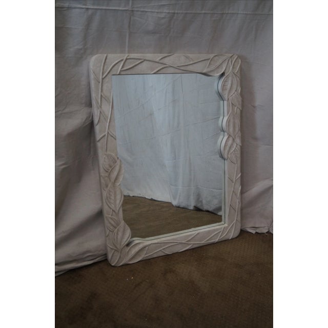 Mid-Century Art Nouveau Style Painted Mirror For Sale In Philadelphia - Image 6 of 10