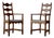 Highback Dining Chairs by Henning Kjaernulf, Denmark, 1960s, Set of 2 For Sale