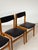 Black Teak Dining Chairs attributed to Erik Buch for Oddense Maskinsnedkeri, Denmark, 1960s, Set of 4 For Sale - Image 8 of 18