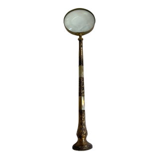 1900s Victorian Handheld Magnifying Glass For Sale