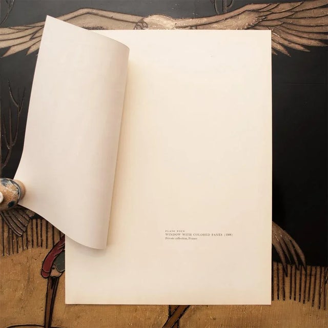 Raoul Dufy 1954 After Raoul Dufy "Window With Colored Panes", First Edition Offset Lithograph For Sale - Image 4 of 7