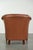 English Cowhide Leather Club Armchair For Sale - Image 4 of 14