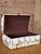 Ivory Vintage Handcrafted Shell-Covered Coastal Keepsake Box For Sale - Image 8 of 11