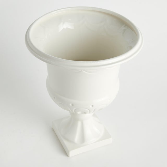 Contemporary Liana Decorative Pedestal Urn Large For Sale - Image 3 of 3