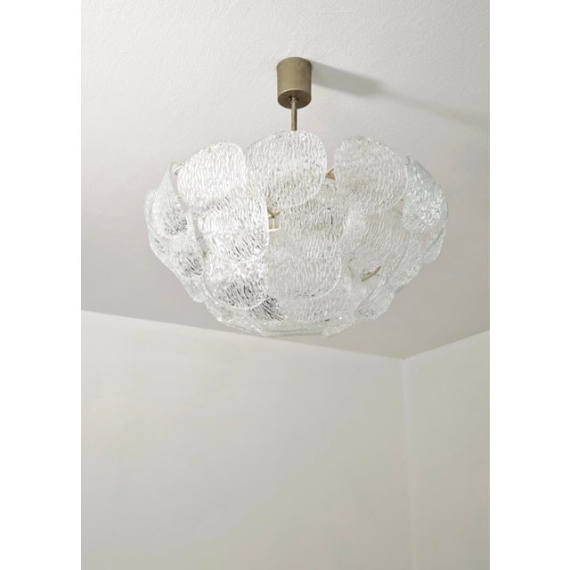 1960s Vintage Italian Murano Glass Pendant Light by Gino Vistosi, 1960s For Sale - Image 5 of 18