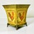 French Country 1980s Vintage Rustic European French Country Boho Chic Tole Metal Chicken Motif Planter. For Sale - Image 3 of 9