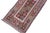 1980s Rustic Soumak Red/Gray Wool Runner Rug- 2'4'' X 11'7'' For Sale - Image 5 of 10
