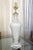 Italian 1960s Murano White and Silver Inclusions Glass Table Lamp For Sale - Image 3 of 13