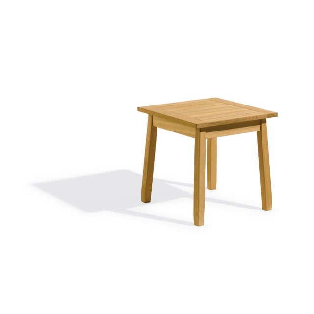 Wooden Outdoor Side Table Chairish
