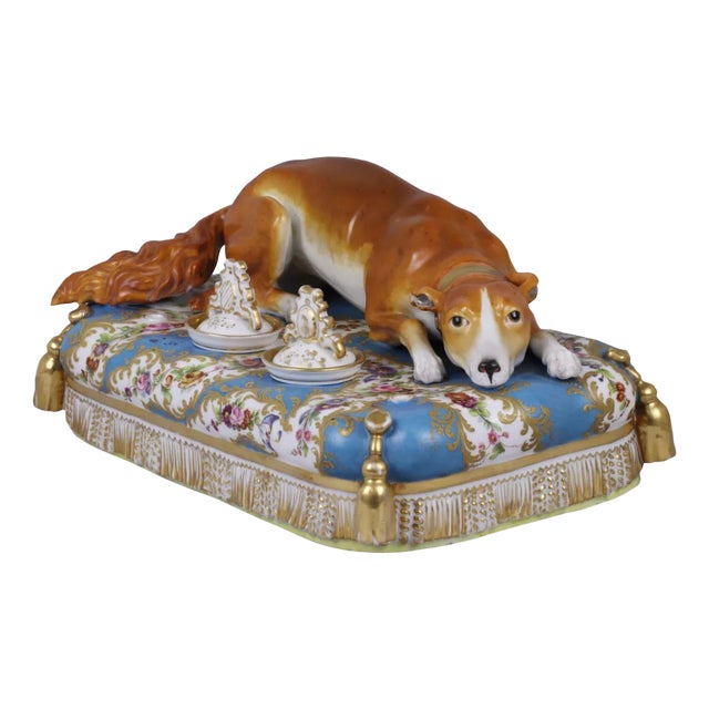 Inkwell from Jacob Petit, 1840 For Sale