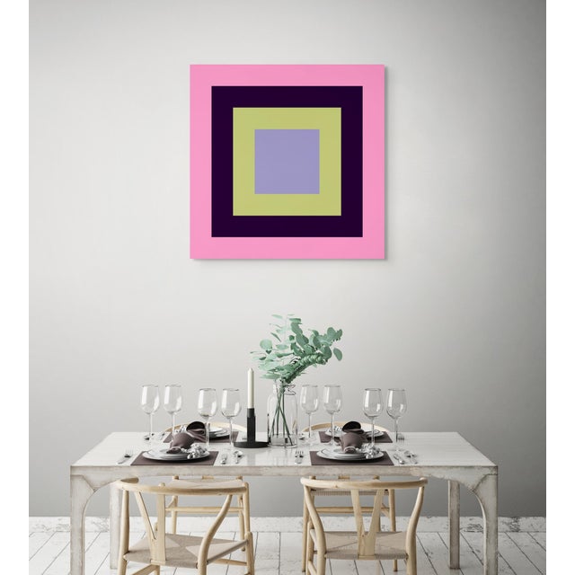 This work belongs to the ‘Color Orb’ series — a body of paintings that explore the orbital nature of perception through...
