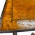 Vintage Two Drawer Birds Eye Wood Brass Gallery Drinks or Side Table For Sale - Image 4 of 11