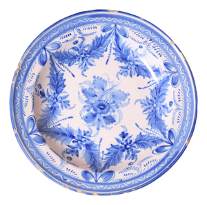 19th Century Spanish Pottery Plate (A)