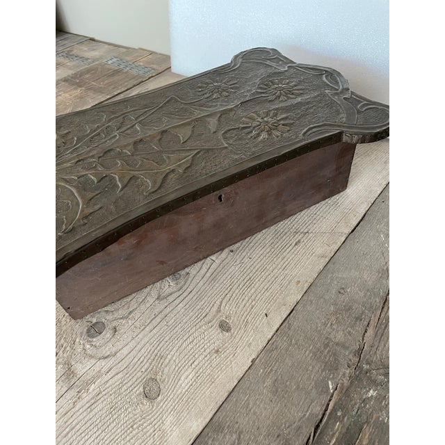 Art Nouveau Repoussé Copper Key Box, 1890s For Sale - Image 5 of 10
