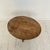 Wood Antique French Provincial Oval Side Table in Ash Wood, 1870 For Sale - Image 7 of 11