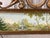French Decorative Wrought Iron Hanging Sign With a Modern Painting, 19th Century For Sale - Image 9 of 10