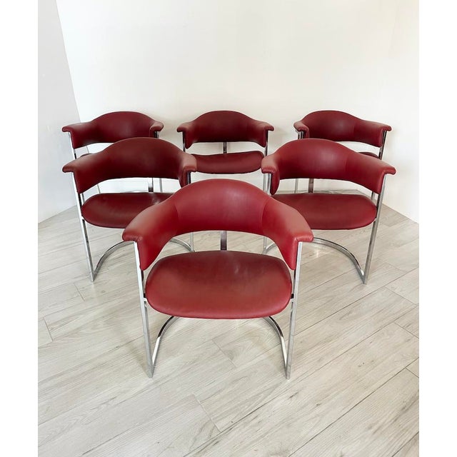Chairs by Vittorio Introini for Mario Sabot, 1970, Set of 6 For Sale - Image 6 of 18