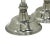 Vintage Neo-Classical Silver Plate Candlesticks - A Pair For Sale - Image 4 of 8