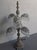 Hollywood Regency XL 1920's Opulent Hollywood Regency Palm Tree With Cut Crystal Table Lamp For Sale - Image 3 of 18