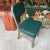 Industrial 1950s Green Industrial Metal Chair For Sale - Image 3 of 7