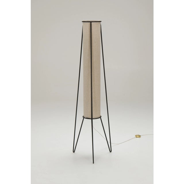 1950s Vintage Tripod Floor Lamp, 1950s For Sale - Image 5 of 12