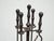 Black Share Set of Four Vintage French Country Black Cast Iron Fireplace Tools For Sale - Image 8 of 17