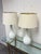 Opaline Teardrop Table Lamps, Pair For Sale - Image 4 of 12