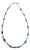 Vintage Southwestern Necklace Silver Beads With Turquoise Nugget Beads. By Matthew Izzo For Sale