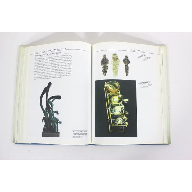 White 1989 Glass a Contemporary Art by Dan Klein Book Hardcover Hard Cover, Gift for Art Design Decor Lover, Bookshelf Styling For Sale - Image 8 of 9