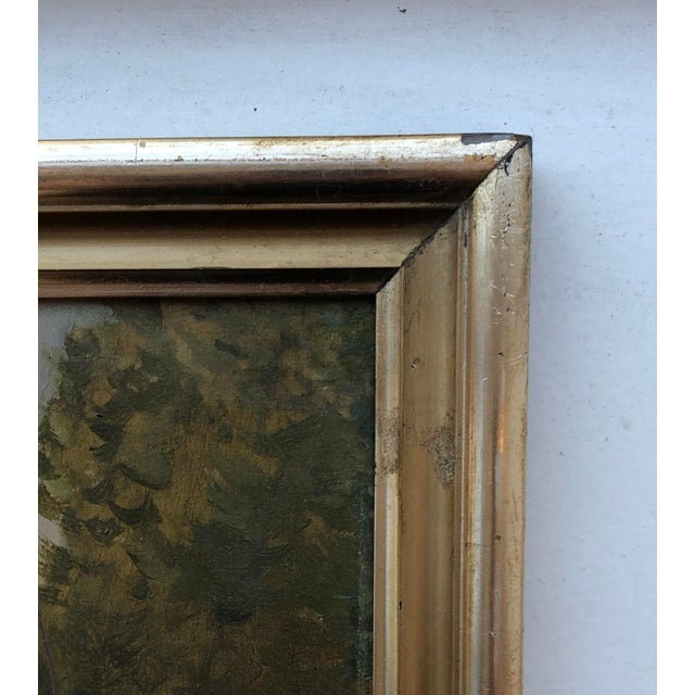 Roger Fiaux, L'arve, Oil on Cardboard, Framed For Sale - Image 6 of 11