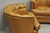 Vintage Classic Leather Chesterfield Brown Tufted Leather Barrel Club Chair Pair For Sale - Image 10 of 14
