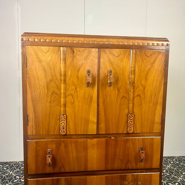Art Deco Cocktail Cabinet, 1930s For Sale - Image 3 of 13