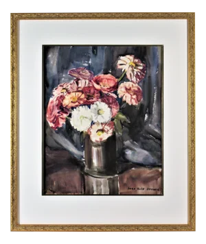 Sara Ethel Kolb Danner, Flowers in a Vase, Circa 1950