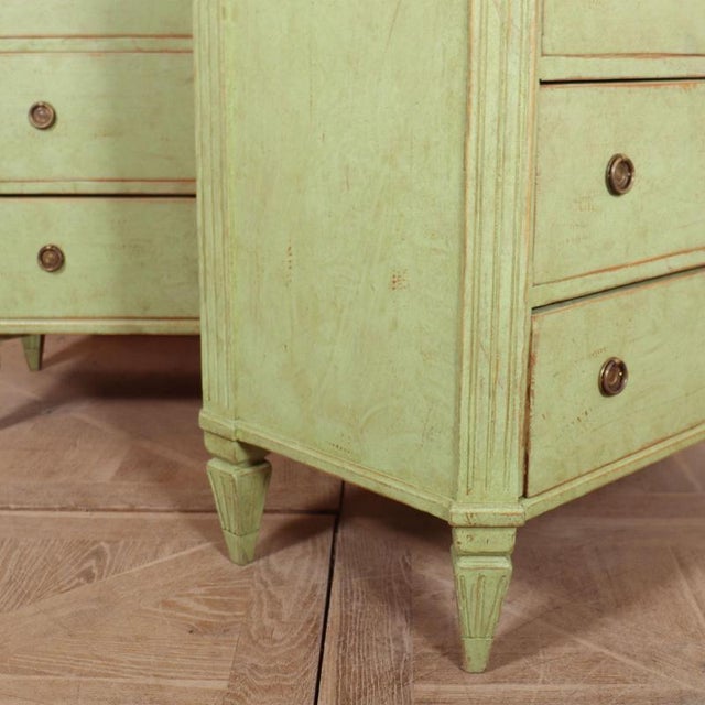 Vintage Swedish Commodes in Pine, Set of 2 For Sale - Image 12 of 13