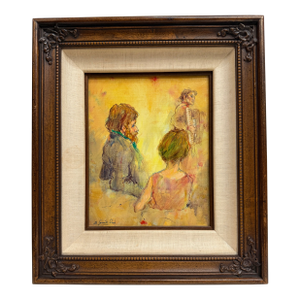 1960s Antonio González Collado (Born 1930) Original Signed Oil on Canvas