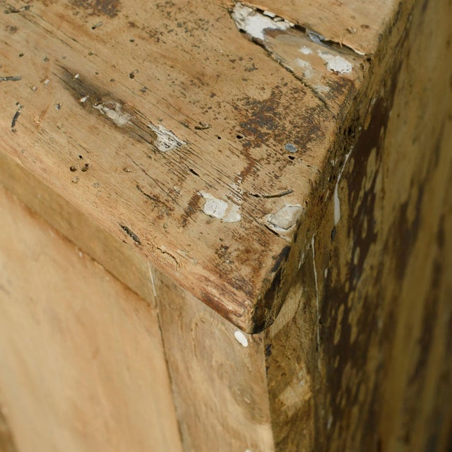 Early 20th Century Vintage French Petit Wood Cabinet For Sale - Image 4 of 6