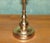 Brass Finish an Glass Candleholders, Set of 4 For Sale - Image 12 of 17