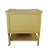 Yellow Double-Door Bedside Table With Iron Anchor Decoration For Sale - Image 9 of 9