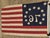 Textile Vintage Bennington 76 Flag Bicentennial Americana Patriotic Folk Art Banner 36 X 24 For Sale - Image 7 of 13