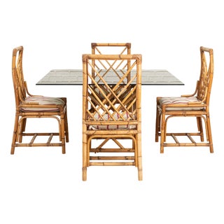 Vintage Italian Garden Dining Set from Vivai Del Sud, 1970s, Set of 5 For Sale