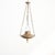 Antique Arts & Crafts Brass Church Sanctuary Pendant Light from Holophane, 1890s For Sale - Image 9 of 9