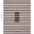 Traditional Schumacher Skyline Stripes Reversible Fabric In Americano For Sale - Image 3 of 6