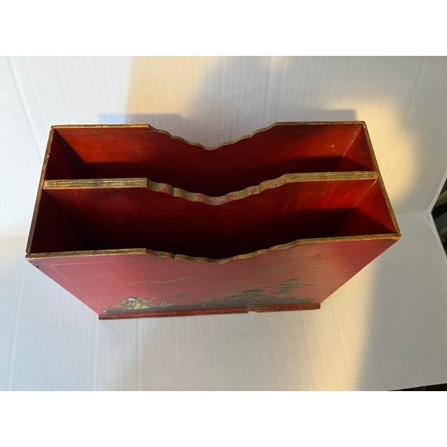 Chinoiserie Letter Holder Desk Accessory For Sale - Image 4 of 7