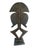 Brown Large Vintage Bakota Brass and Wood Sculpture W/Stand 44.5" H Gabon For Sale - Image 8 of 8