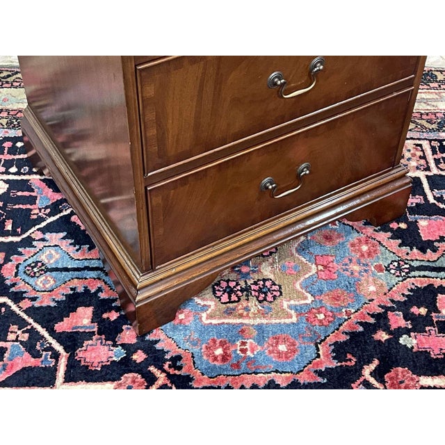 English Mahogany Chest of Drawers, 1950s For Sale - Image 4 of 14