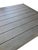 Dark Gray Vintage Restoration Hardware Outdoor Aluminum Table For Sale - Image 8 of 10
