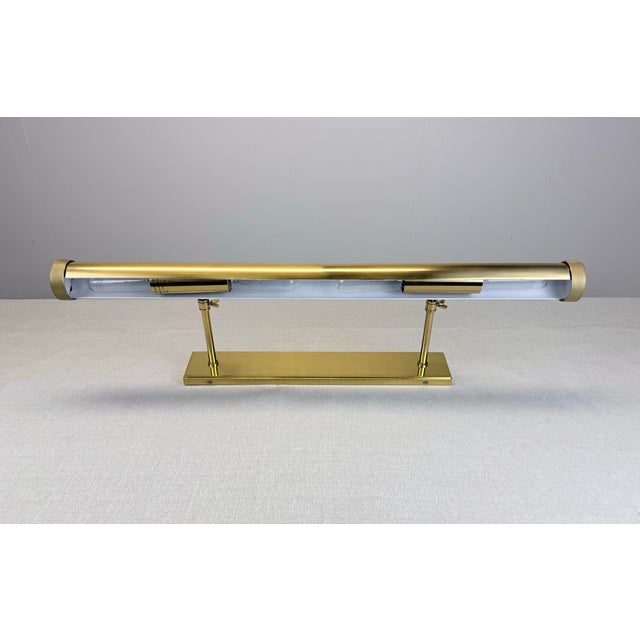 Modernist “Ridgewood” Brass Picture Light by Hudson Valley Lighting For Sale In New York - Image 6 of 12