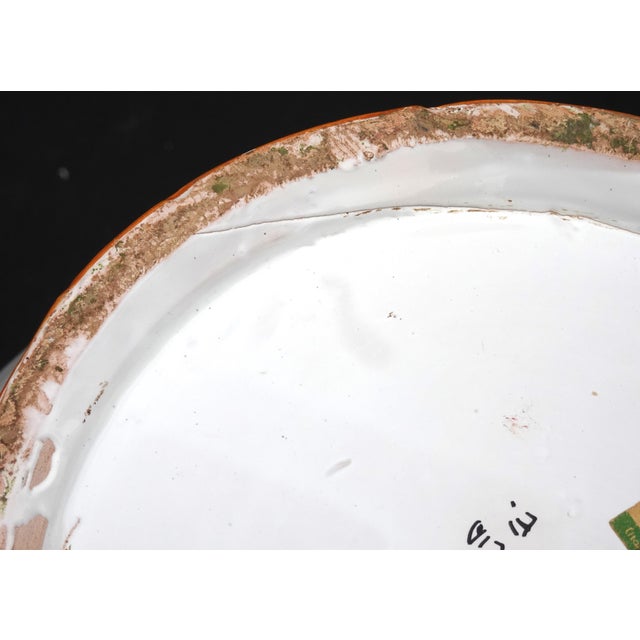 Italian Vase Majolica Ceramic from Proffessor Alfredo Santarelli, Perugia, Italy, 1950s For Sale - Image 9 of 18