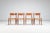 Danish Dining Chairs in Teak and Paper Cord, Denmark, 1960, Set of 4 For Sale - Image 3 of 16