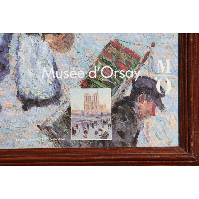 1986 Original Print "Le Quai Saint-Michel Et Notre-Dame", Maximilien Luce, Musée D'Orsay, Paris, France For Sale - Image 10 of 13